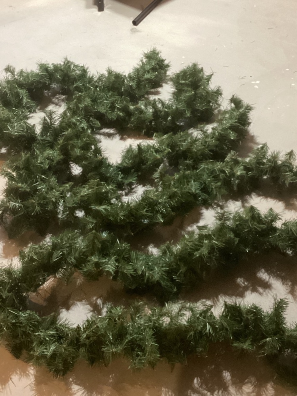 27’ Green Holiday Pine Garland - Decorative Christmas Garland